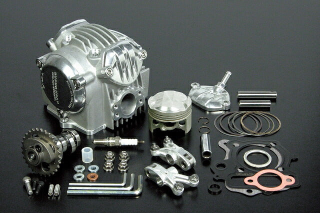 Super Head 4-Valve (+R) Version-Up Kit for 12V Monkey (for 88cc/H･V･VAS Cylinder)