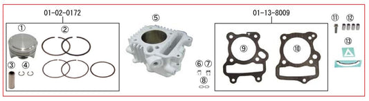 Rステージシリンダーキット（106cc） モンキー (FI) (Rステージ Head)