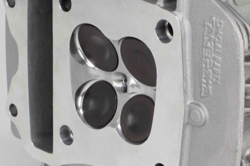 Super Head 4V+R Combo Kit 181cc (Silver) (Big Throttle Body)