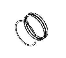 ピストンリングセット (59mm/2本) 補修部品