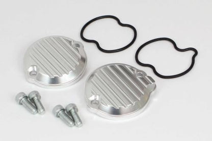 Tappet Cover Set - Silver, 1-set - Super Cub 110/C125, Cross Cub 110, CT125, Monkey 125, Dax 125, Grom