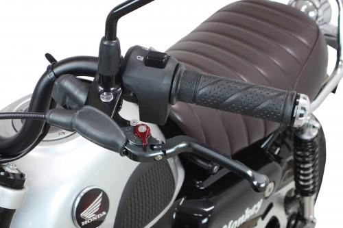 Aluminum Billet Clutch Lever 182 Foldable Gunmetal GROM Monkey 125 CB125R Rebel 250/500
