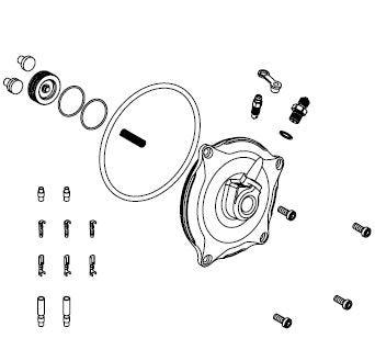 Clutch Cover Set (Wet/Hydraulic) Monkey / Monkey (FI) / Gorilla