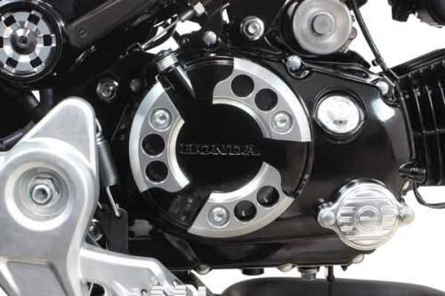 R.クランクケースプロテクター シルバー グロム モンキー125 スーパーカブC125 CT125 ダックス125