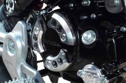 R.クランクケースプロテクター シルバー グロム モンキー125 スーパーカブC125 CT125 ダックス125