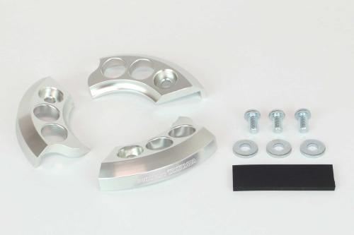 R.クランクケースプロテクター シルバー グロム モンキー125 スーパーカブC125 CT125 ダックス125