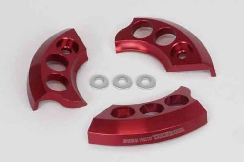 R. Crankcase Protector Red GROM Monkey 125 Super Cub C125 CT125 Dax 125