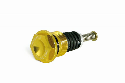Thermostat unit for oil cooler
