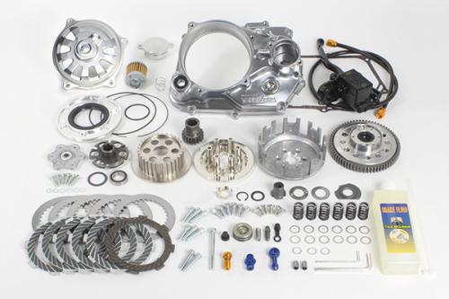 17乾式クラッチキット タイプR 油圧式 武川製乾式クラッチ用5/6速クロスミッション用 スリッパークラッチ仕様 マスターシリンダー仕様 モンキー/ゴリラ