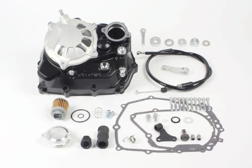 スペシャルクラッチカバーキット TYPE-R(DRY/ワイヤー式) ブラック塗装 モンキー125