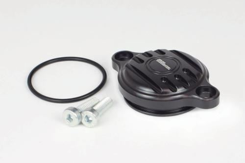 オイルフィルターカバー フィンタイプ ブラック スーパーカブ50/110/C125 クロスカブ50/110 ダックス125 CT125