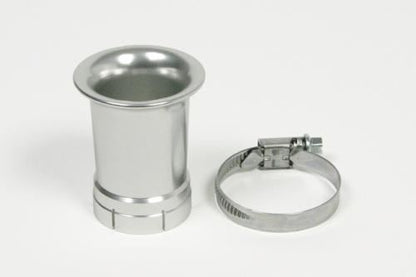 Billet Air Funnel Silver, Mounting Diameter 32mm