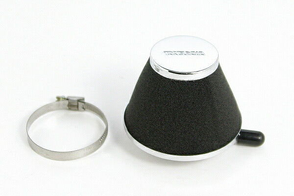 スポンジフィルター ハイフローフィルター (ラウンドテーパー/42mm ブラック･細目) ケイヒン PD22/VM22/VM24F/ミクニ VM26