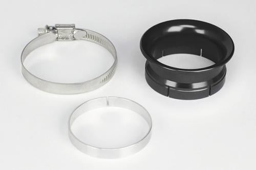ビレットエアファンネル ブラック 取付径49mm
