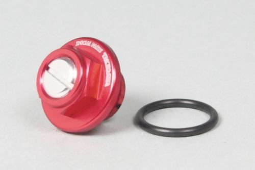 Carburetor Drain Bolt (Magnetic) - Red