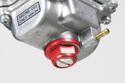 Carburetor Drain Bolt with Magnet, Red