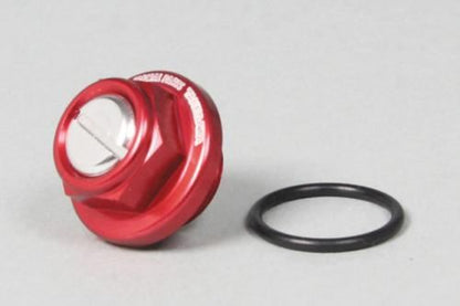 Carburetor Drain Bolt with Magnet, Red