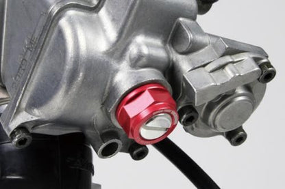 Carburetor Drain Bolt with Magnet, Red