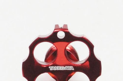 アルミ削り出しエアスクリュー KEIHIN PC18/TC20用 レッド