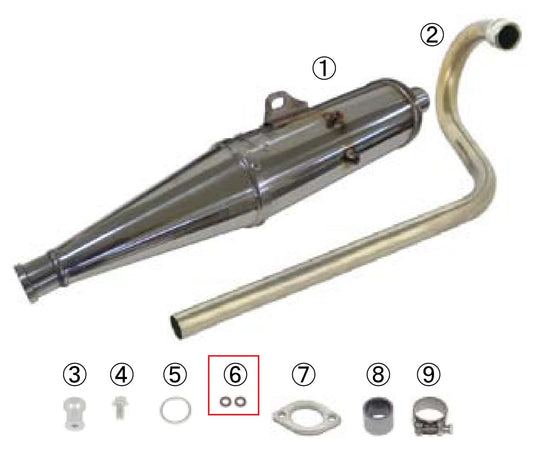 Protector gaskets (5 pieces) replacement parts