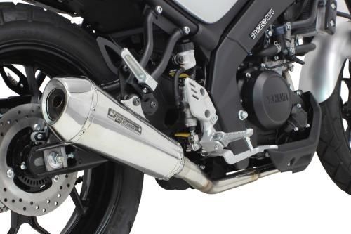 テーパーコーンマフラー 政府認証 XSR125