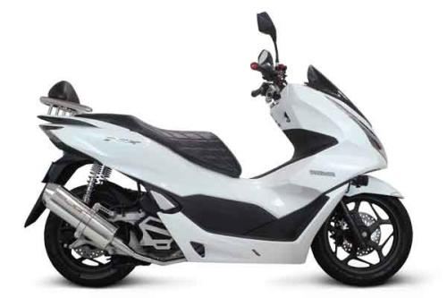 コーンオーバルマフラー 政府認証 PCX/PCX160