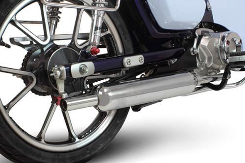 P-SHOOTER(キャブトンスタイル) マフラー 政府認証 スーパーカブC125