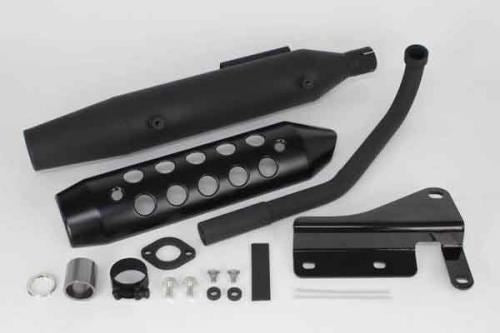 SSS Muffler Government Certified Black Protector Super Cub C125