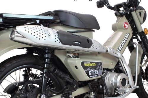 Sport Muffler (Normal Look) Stainless Steel Government Certified CT125 Hunter Cub