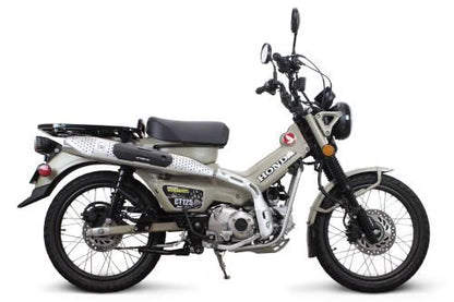 Sport Muffler (Normal Look) Stainless Steel Government Certified CT125 Hunter Cub