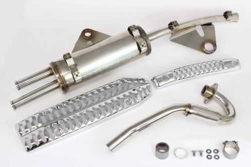 Scrambler Muffler (Up Type) Government Certified DAX125