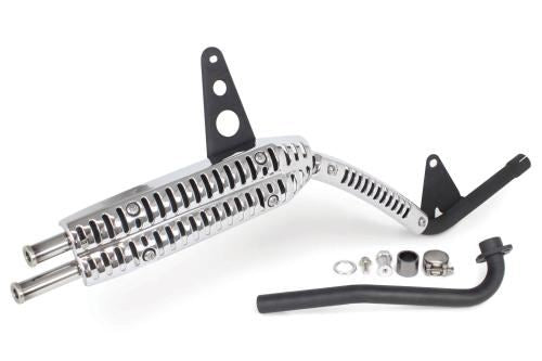 Scrambler exhaust (lift-up) Government certified Cross Cub 110 Super Cub 110