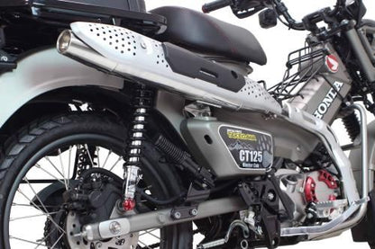 Sports Muffler (Normal Look) Stainless Steel, Government Certified for CT125 Hunter Cub