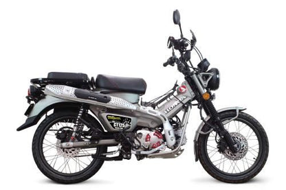 Sports Muffler (Normal Look) Stainless Steel, Government Certified for CT125 Hunter Cub