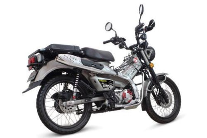 Sports Muffler (Normal Look) Stainless Steel, Government Certified for CT125 Hunter Cub