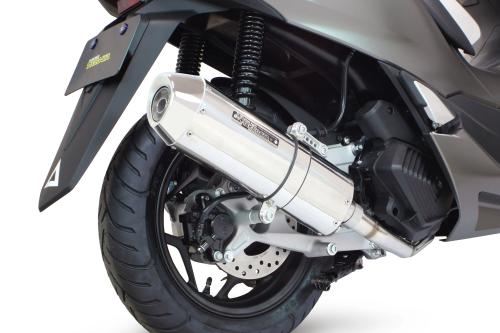 コーンオーバルマフラー 政府認証 PCX/PCX160