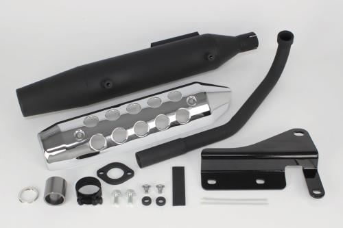 SSS Muffler (Chrome Protector) (Government Certified)