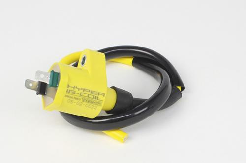 Hyper Ignition Coil 500mm Yellow 12V Monkey/Ape 50/Ape 100