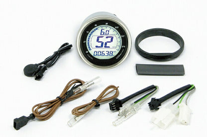 LCDスピード\U0026タコメーター Dタイプ 12Vモンキー(キャブ/FI)・エイプ(キャブ/FI)