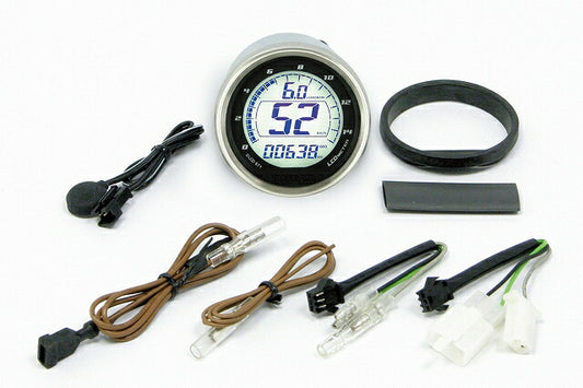 LCDスピード\U0026タコメーター Dタイプ 12Vモンキー(キャブ/FI)・エイプ(キャブ/FI)
