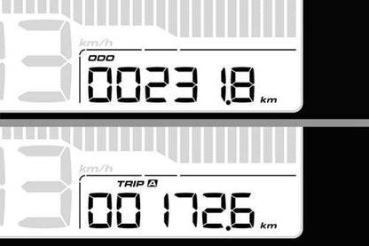 Square Multi LCD Meter Kit XTZ125 Exclusive
