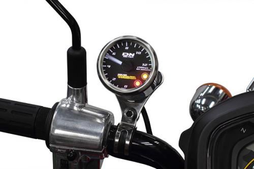 φ48スモールDNタコメーターキット 12500RPM レブインジケーター付 クロスカブ50/110