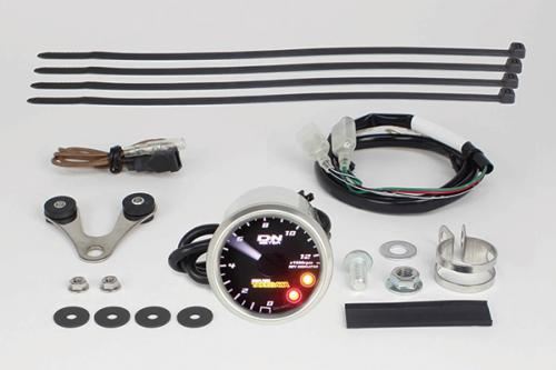 φ48スモールDNタコメーターキット 12500RPM レブインジケーター付 クロスカブ50/110