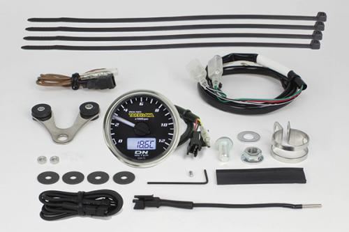φ48スモールDNタコメーターキット 12500RPM クロスカブ50/110