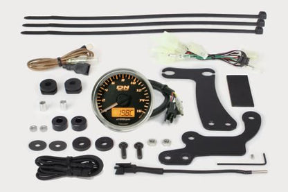 φ48スモールDNタコメーターキット オレンジLED ダックス125
