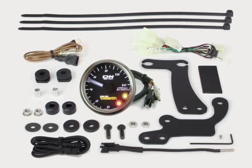 φ48スモールDNタコメーターキット 12500RPM レブインジケーター付 ダックス125