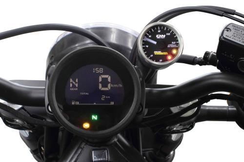 φ48スモールDNタコメーターキット 12500RPM レブインジケーター付 レブル250/S レブル500