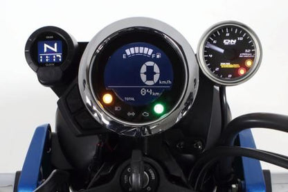 φ48スモールDNタコメーターキット 12500RPM レブインジケーター付 ダックス125