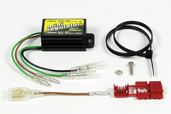 Mini Regulator Kit (for meter protection) Input AC/DC 11.5–40V Output DC 10.5V