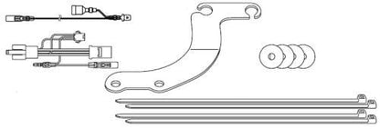 φ48スモールDNメーターステー モンキー125用メーターキット補修部品